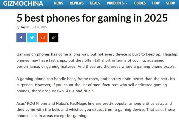 外媒评2025年五款最佳游戏手机：iPhone 16 PM入选(图2)