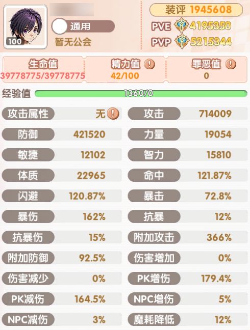 飞飞重逢手游攻略宝典丨通用战士英雄装搭配数值对比！(图2)
